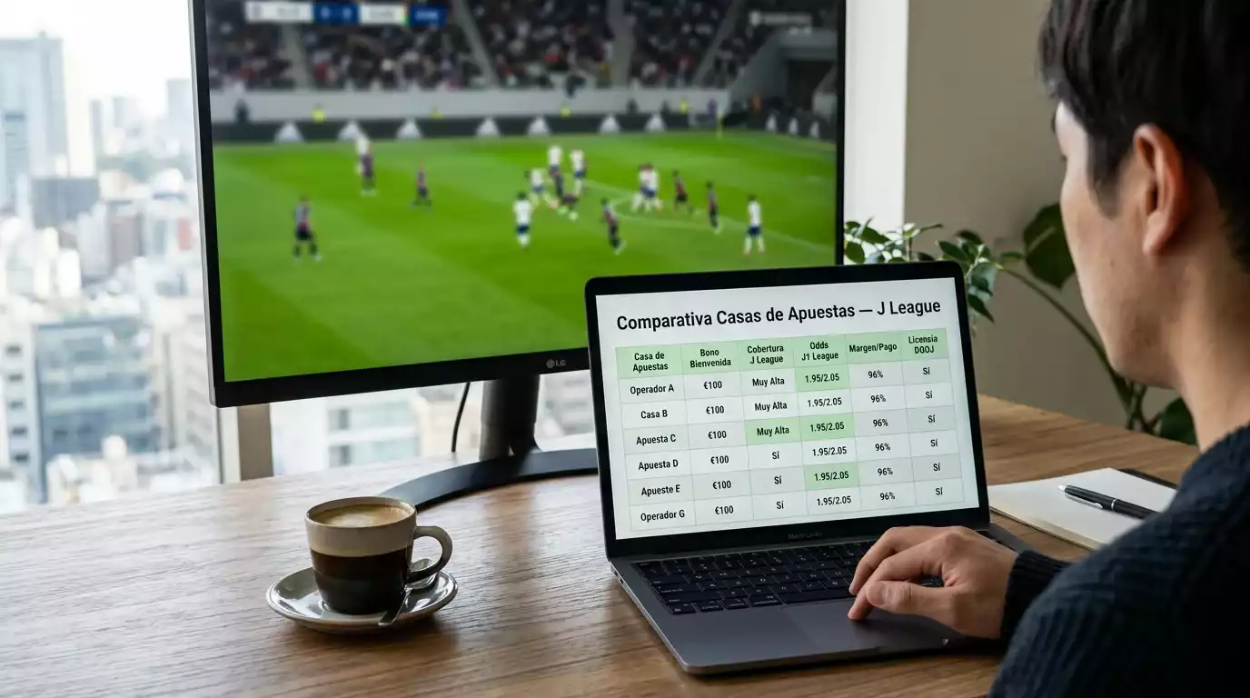 Comparativa de las mejores casas de apuestas para la J League